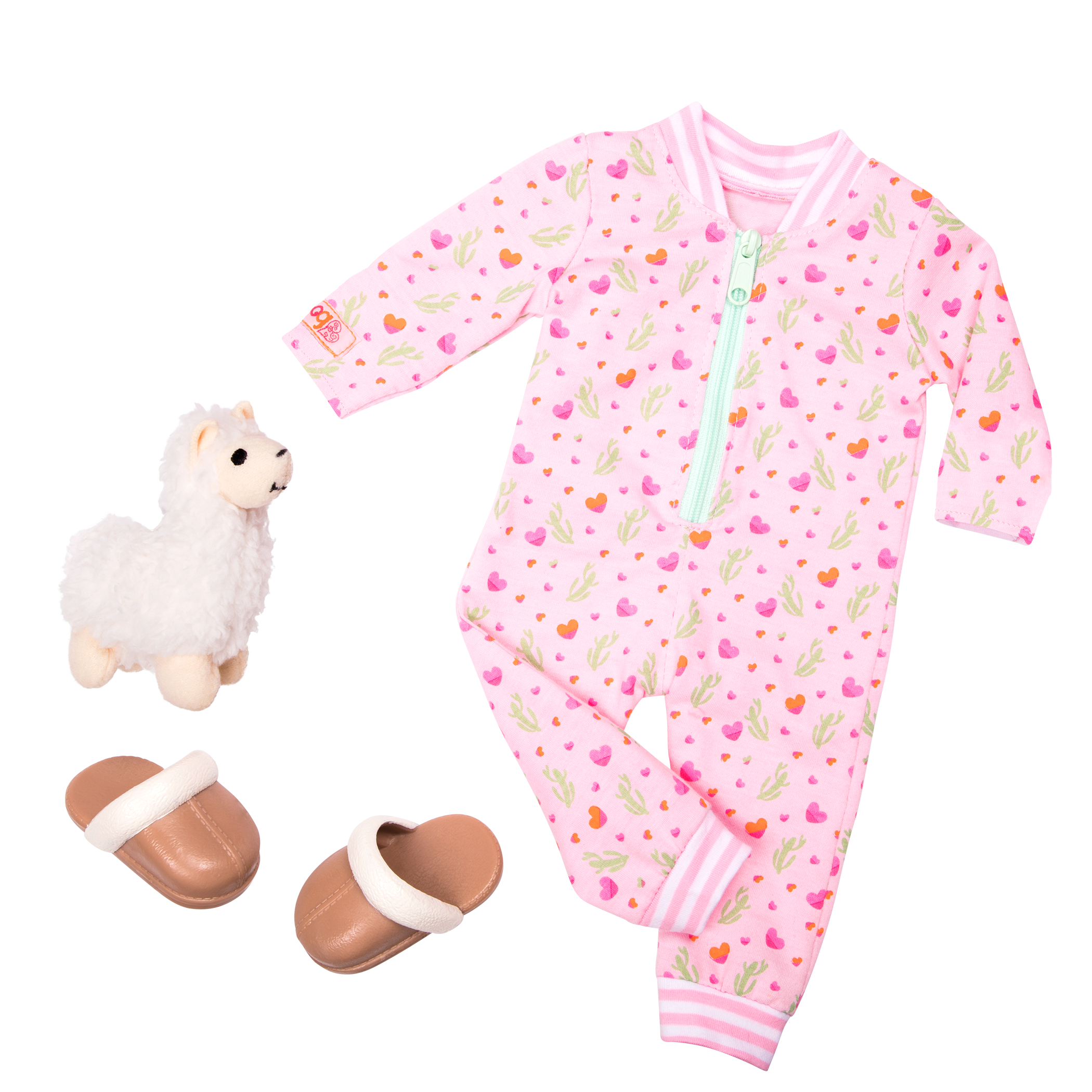 Llama Llullabies - Outfit per bambola di 46 cm