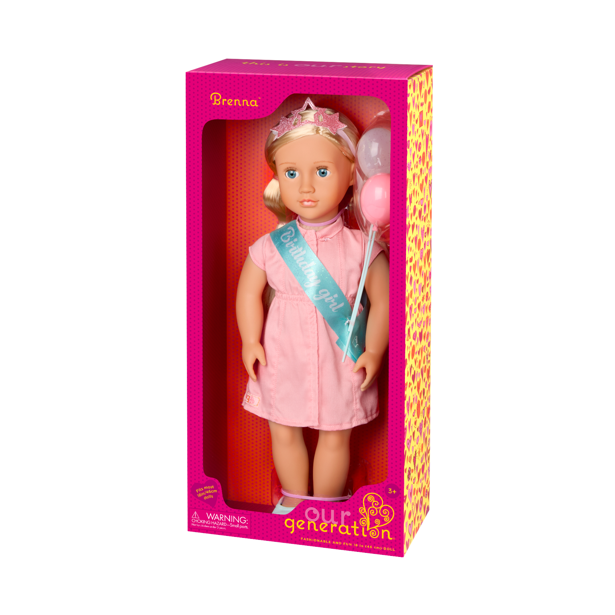 Our Generation 18-inch Birthday Doll Brenna