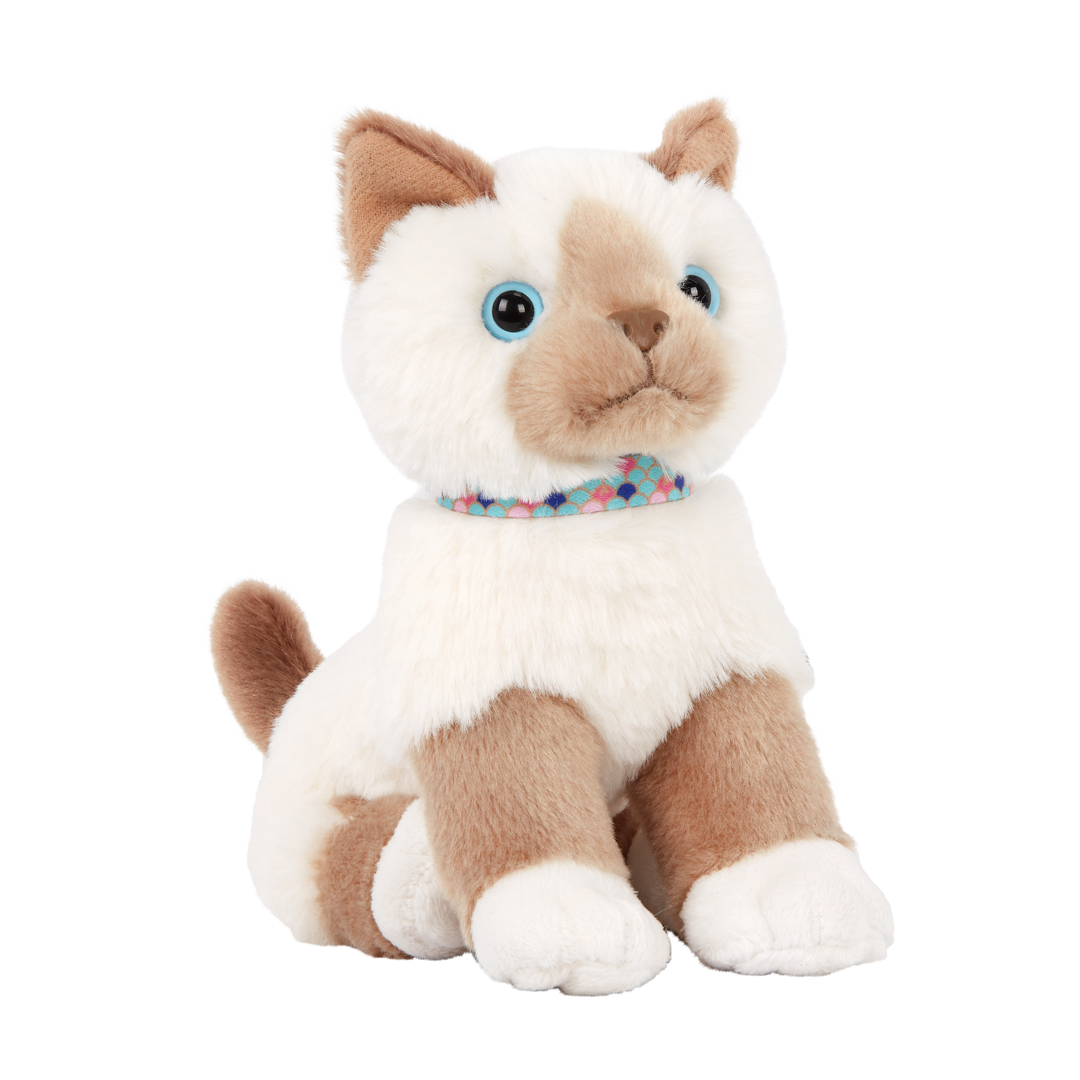 Gatto di peluche da 15 cm con zampe snodabili