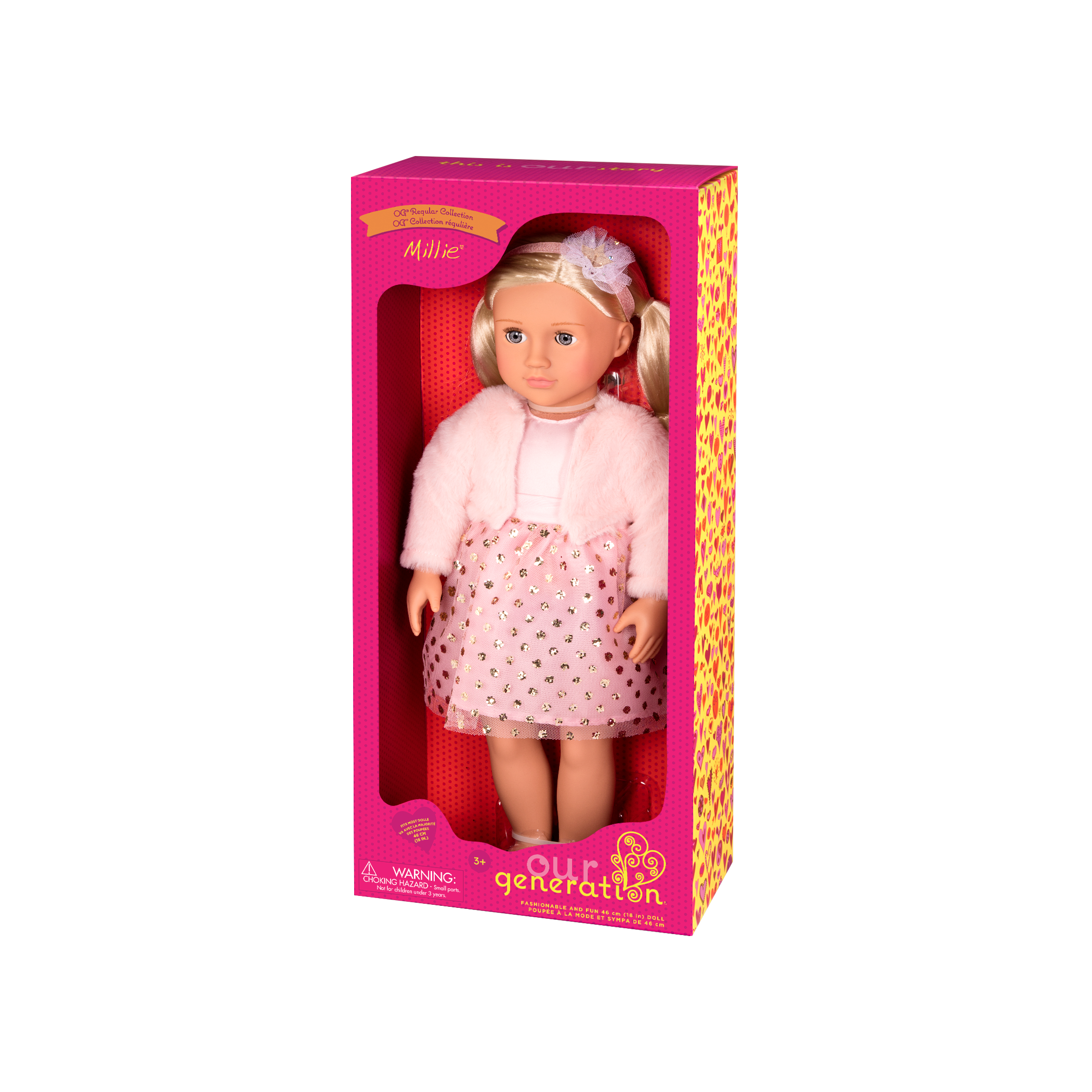 Millie Regular da 46 cm Doll; Millie Regular da 46 cm Doll; Millie Regular da 46 cm Doll.