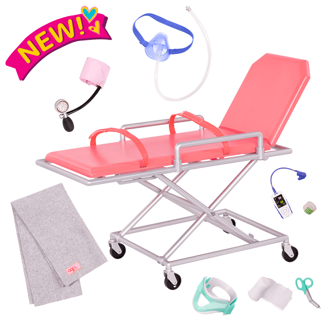 OG Medi-Care Gurney for 18-inch Dolls 
