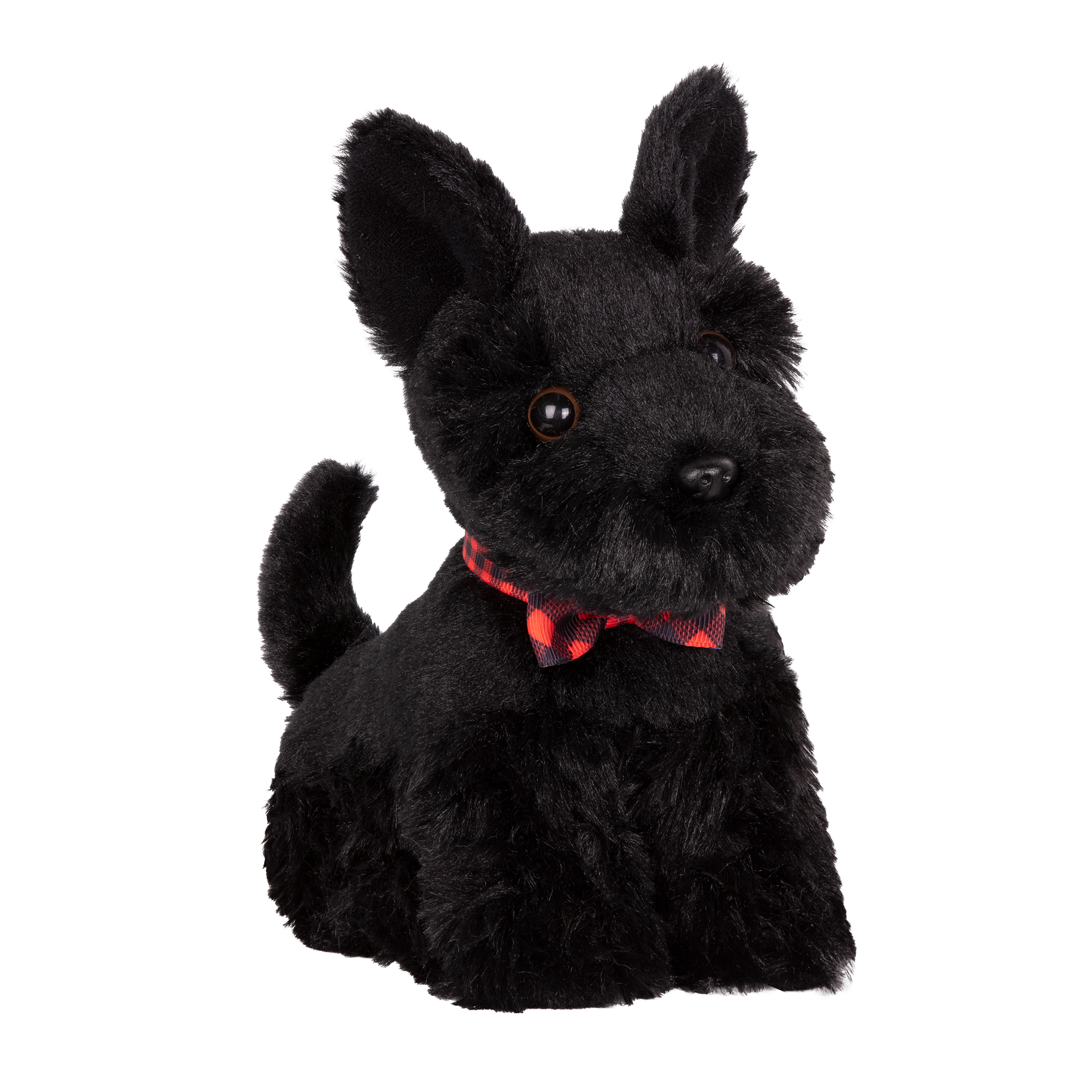 6-inch Posable Scottish Terrier Pup for 18-inch Dolls 